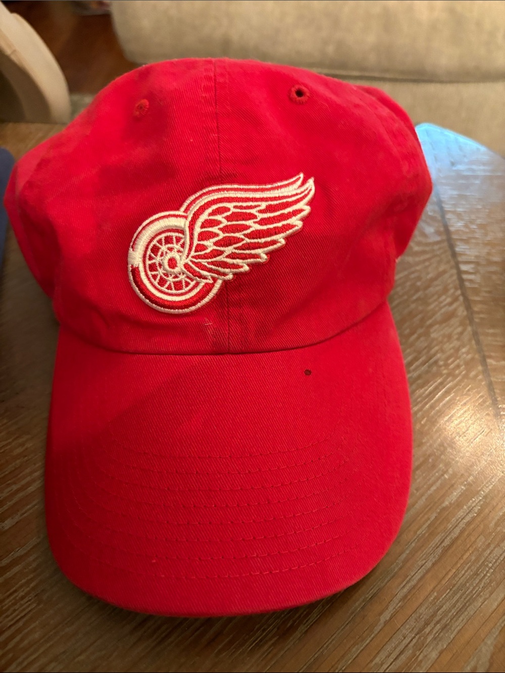 Red Wing Hat Wheel Logo Adjustable 4xL